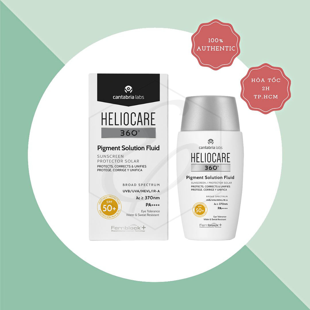 Kem Chống Nắng Heliocare 360º Pigment Solution Fluid SPF50+ - 50ml